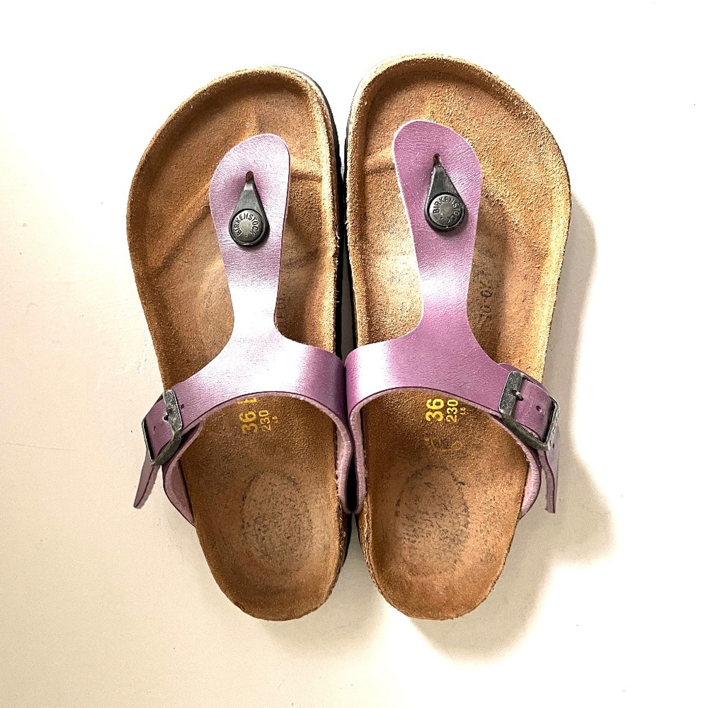 🌻😎- !!- - Size 36 / US 5 - 5.5 Birkenstock $ 69 - Colour pearly lilac #006